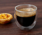 5oz Double Wall Coffee Mug Glasses - No Handle