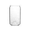 400ml Can Shape Style Clear Glass Mug